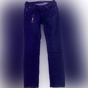 Fashion Nova Dark Wash Blue Denim Jeans